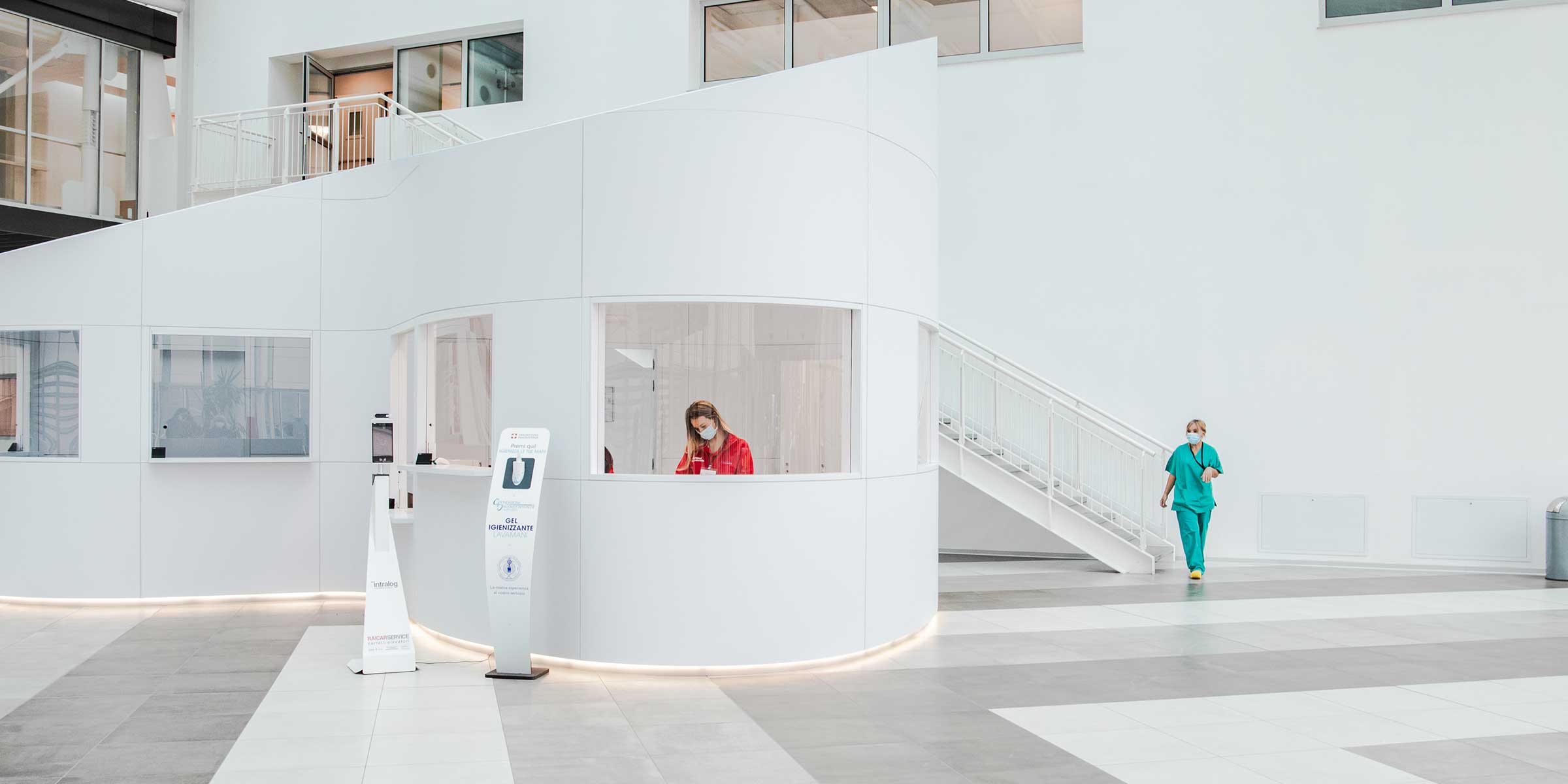 Ingresso ospedale Verduno